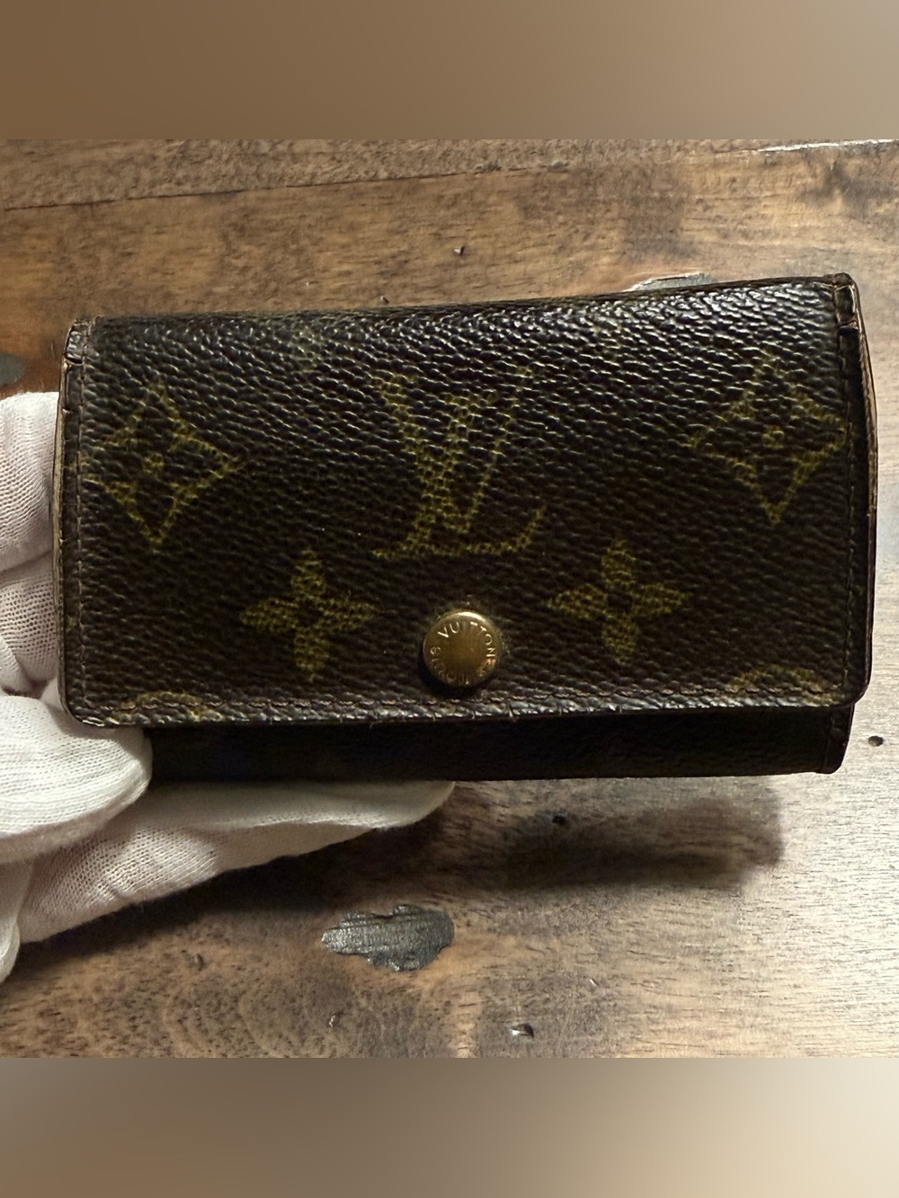 ✨Vintage Louis Vuitton Monogram Canvas Key & Card Holder